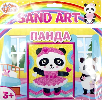 Набір для дитячої творчості Картинка з піску Панда Ranok Creative 13100458У