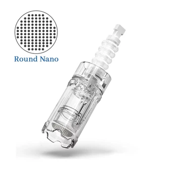 Картридж для дермапена Dr. Pen Ultima Round Nano на байонеті 2.5 мм (прозорі)