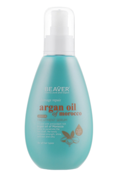 Несмываемый бальзам для поврежденных волос с аргановым маслом Beaver Argan Oil 150 мл