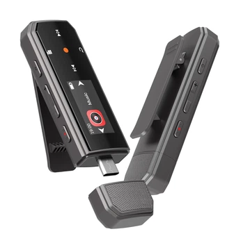 MP3 плеер Ruizu X80 Bluetooth 5.3 Hi-Fi 64Gb с клипсой Type C