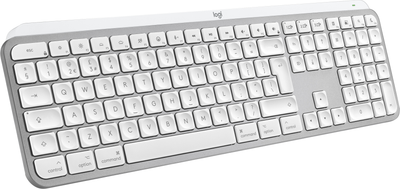 Клавиатура беспроводная Logitech MX Keys S для MAC Wireless Pale Grey (920-011638)