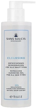 Освежающий гель для лица с экстрактом василька - Sans Soucis Cleansing Gel 190ml (1435514-29572070)