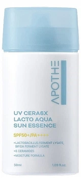 Солнцезащитная эссенция - Apothe UV Cera 6X Lacto Aqua Sun Essence SPF50+/PA++++ 50ml (1446316-31735599)