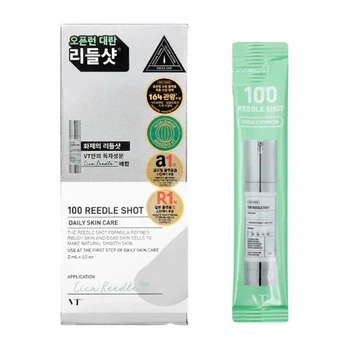 Сироватка бустер VT Cosmetics Reedle Shot 100 Stick набір 10 шт по 2 мл з мікроголками