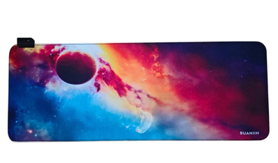 Игровая поверхность с RGB подсветкой FeelTouch 800 x 300 x 3 мм Space