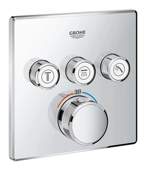 Термостат прихованого монтажу на 3 споживача Grohe Grohtherm SmartControl ( 29126000 ) 22620