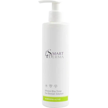 Себорегулюючий минеральний тонер Smart4Derma для проблемної шкіри Mineral BHA-Toner De-Blemish Solution 250 мл