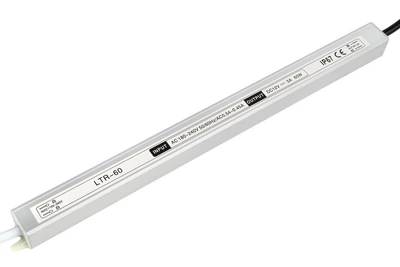 Блок питания для led ленты ip67 12в 60вт слим