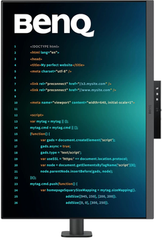 Монитор 28.2" BenQ RD280UA (9H.LM2LJ.TBE)