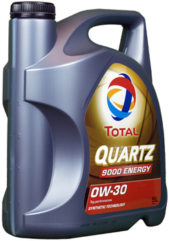Моторное масло Total Quartz 9000 Energy 0W30 5 л (213686)