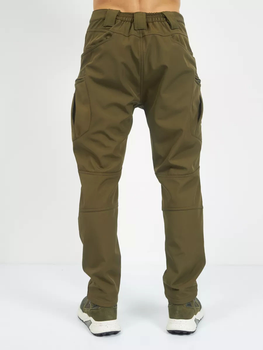 Штани тактичні карго Eagle PA-04 Soft Shell на флісі Green M JDT-0845749