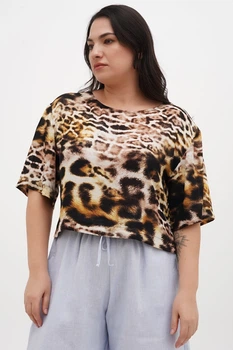 Блуза Silence 44(M) Леопард (Leopard) (71677)