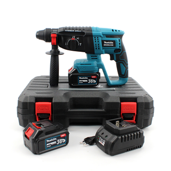 Аккумуляторный бесщеточный перфоратор Makita DHR202 36V, 6AH, 1,8 Дж, 2 Li-Ion АКБ, зарядное устройство (П01-010)