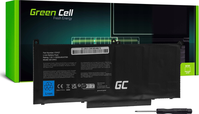 Акумулятор Green Cell PW23Y для Dell XPS 13 9360 7.6 V 5400 mAh (DE133V2)