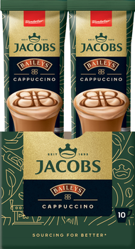 Кофейный напиток Jacobs Baileys Cappuccino 10 x 15 г (8711000683484)