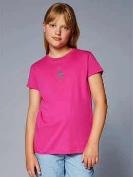 Дитяча футболка для дівчинки Ralph Lauren 892199134 134 см Рожева (1159826557)
