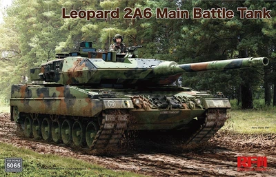 Збірна модель 1/35 Танк Leopard 2A6 RFM RM-5065