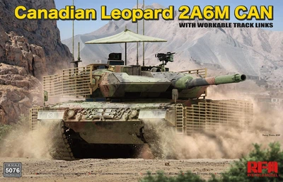 Збірна модель 1/35 Канадський танк Leopard 2A6M CAN RFM RM-5076