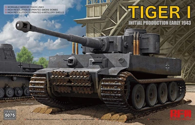 Збірна модель 1/35 Танк Tiger I початок виробництва, початок 1943 RFM RM-5075