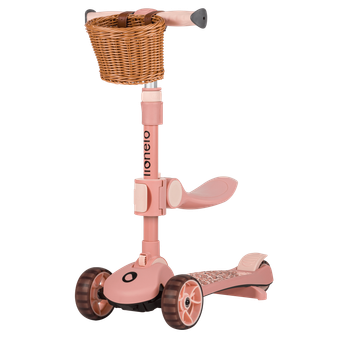 Детский самокат ТМ Lionelo FRANKY PINK ROSE
