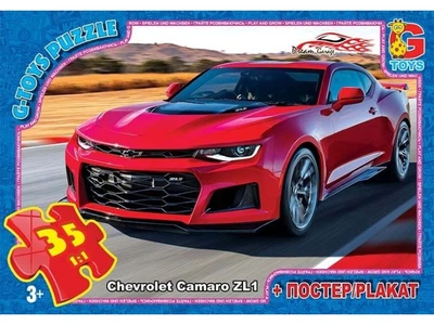 Пазли Chevrolet Camaro ZL1, G-Toys, 35 ел., FW 776