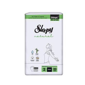 Гігієнічні прокладки Sleepy Natural Long-2 №20 (280 mm)