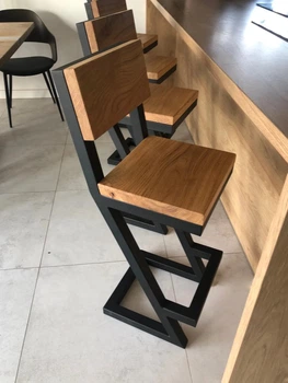 Стілець барний в стилі лофт EcoLoft IN-2368