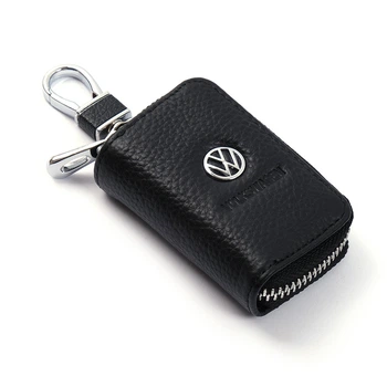 Чохол для ключів з карабіном Volkswagen (Шкіра) 2871