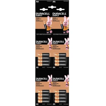 Батарейка Duracell Simply AA LR6 1.5V
