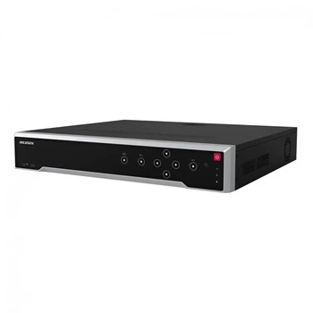 Сетевой видеорегистратор Hikvision DS-7732NI-M4/24P 32-канальный, 4HDD, пропускная способность 320 Мбит/с, 1.5U, 24 PoE, 8K, Черный