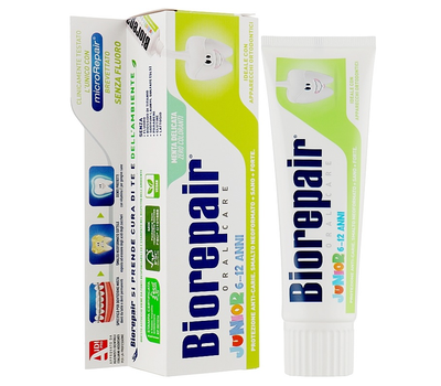 Детская зубная паста 6-12 лет Junior BioRepair 75 мл 8017331097311