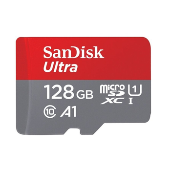 Карта пам'яті microSDXC (UHS-1) SanDisk Ultra 128Gb class 10 A1 (140Mb/s) (SDSQUAB-128G-GN6MN)