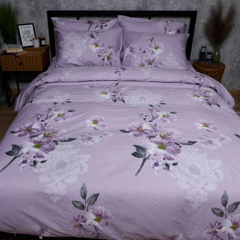 Набор Moon&Star Satin Elite Floral Mist Простыня 200х220 см + 2 наволочки 70х70 см (MS-880000620)