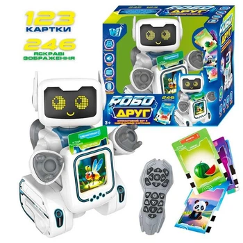 Робот-картридер на радиоуправлении украинская озвучка “РобоДруг” 89610 "WToys"