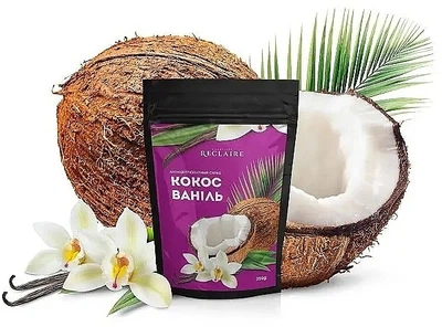 Скраб антицелюлітний "Кокос-ваніль" - Reclaire 250g (854779-31337853)