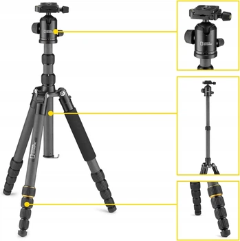 Штатив для камеры National Geographic NGTR004TCF Black Б/В