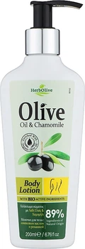 Молочко для тела с экстрактом ромашки - Madis HerbOlive Body Lotion Chamomile 200ml (1134813-31735753)