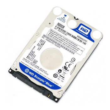 Внутрішній жорсткий диск 2.5" 500GB WD (WD5000LPVX) SATA III 5400 об/хв 8 MB Scorpio Blue