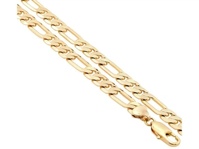 Ланцюжок XUPING Позолота 18K "Плетіння Фігаро" довжина 55см х 7мм 148765