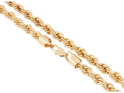 Ланцюжок XUPING Позолота 18K "Плетіння Мотузка" довжина 60см х 9мм 214025