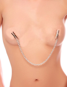 Ланцюжок на соски, метал Nipple Chain Clips (03728000000000000)