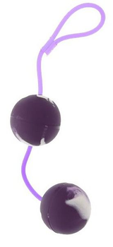 Вагінальні кульки Oscilating Duo Balls колір фіолетовий (15019017000000000)