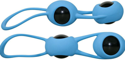 Вагинальные шарики Silikon Love Balls цвет голубой (13802008000000000)