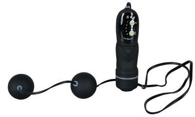 Вагінальні віброшарікі Velvet Vibrating Black Balls (17382000000000000)