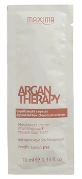 Маска для глибокого живлення волосся (пробник) - Maxima Professional Argan Therapy Nourishing Mask 10ml (1414440-23651072)