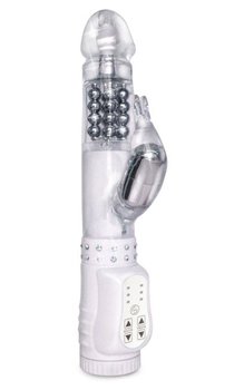 Вибратор компьютерного типа Diamond Rabbit Vibrator цвет белый (11804004000000000)