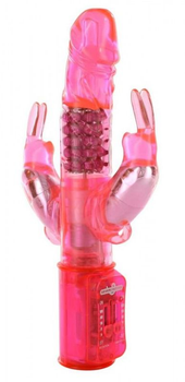 Вібратор Три кролика Double Rabbit Pleasures Vibe Pk (07359000000000000)