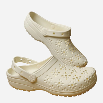 Chodaki damskie Classic Floral Cut Out Clog