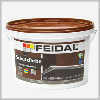 Фарба для цоколя Feidal Schutzfarbe 2.5л