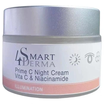Супер антиоксидантный ночной крем Smart4Derma Illumination 50 мл